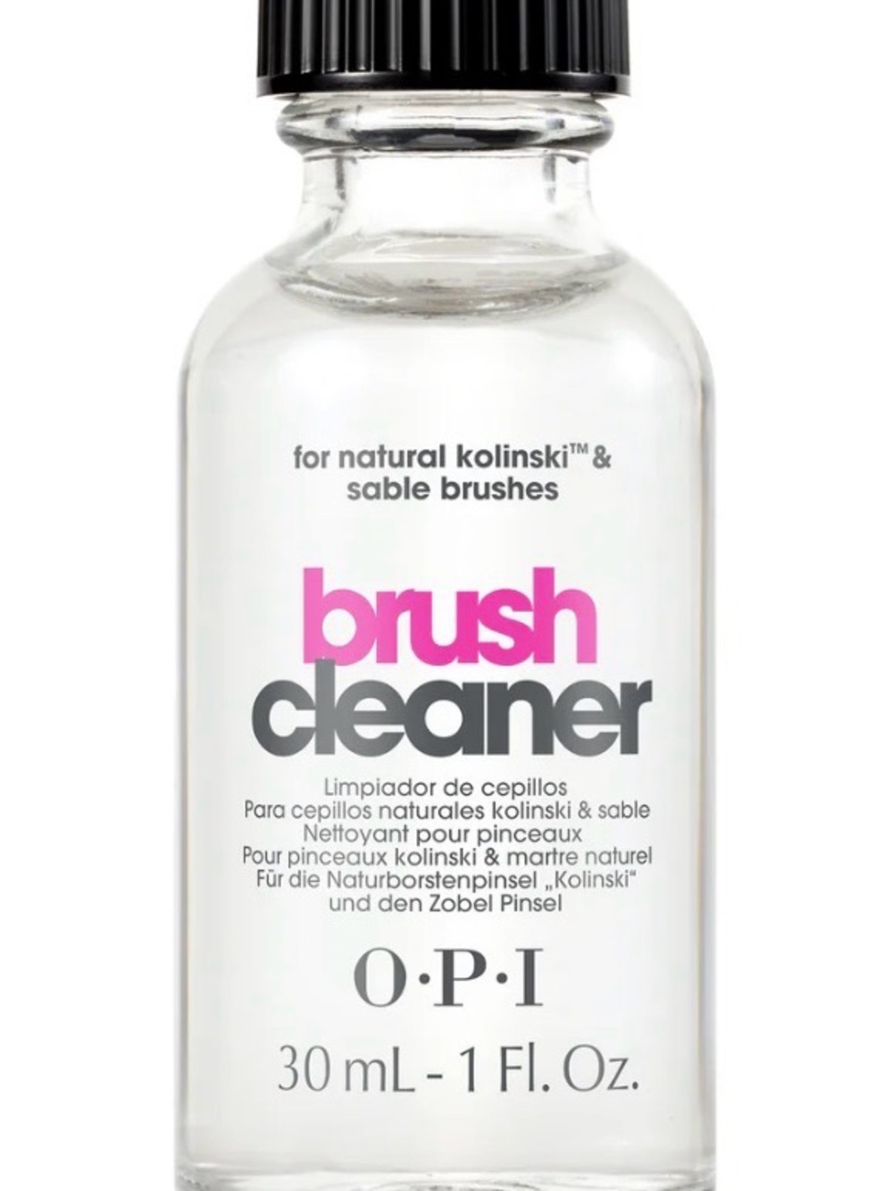 OPI Bundle Absolute Perfect White Precision Color Powder & 2 Brush Cleaner - Picture 2 of 3